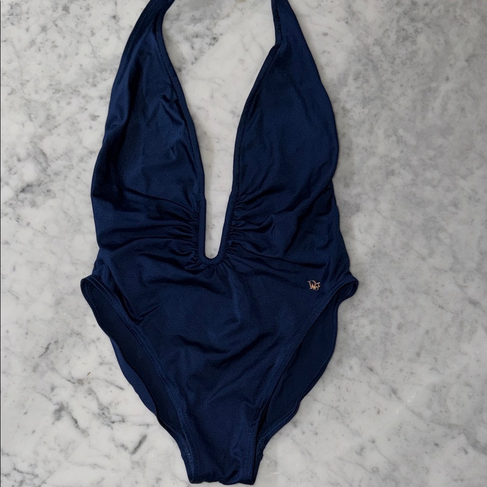 Dior Deep Blue Women's One-Piece Swimsuit